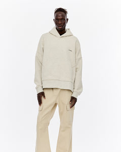 Heavyweight Paneled Sweatshirt, Light Heather Grey