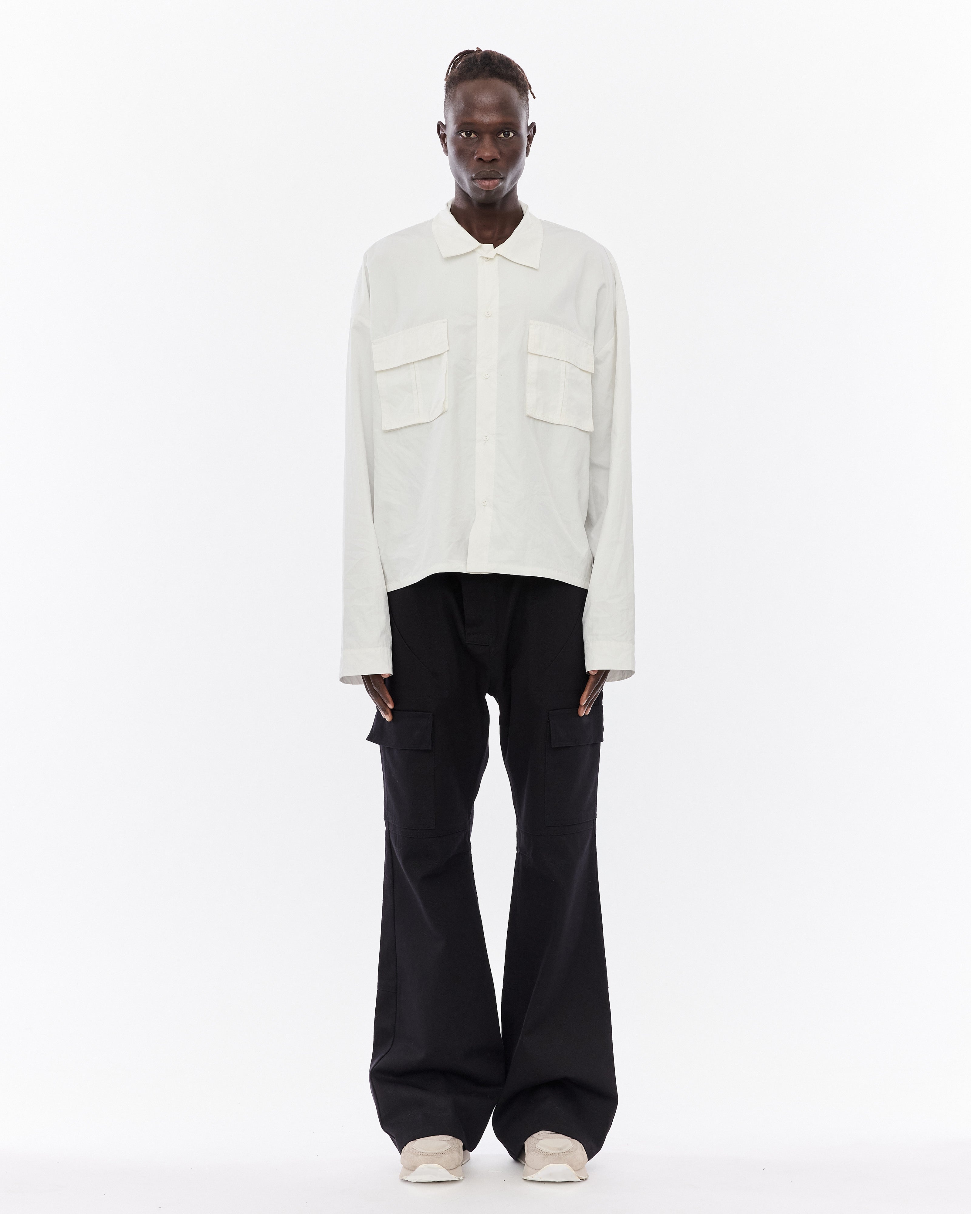 Relaxed Cargo Pant, Black