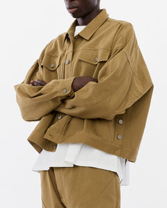 Carrier Denim Jacket, Moss
