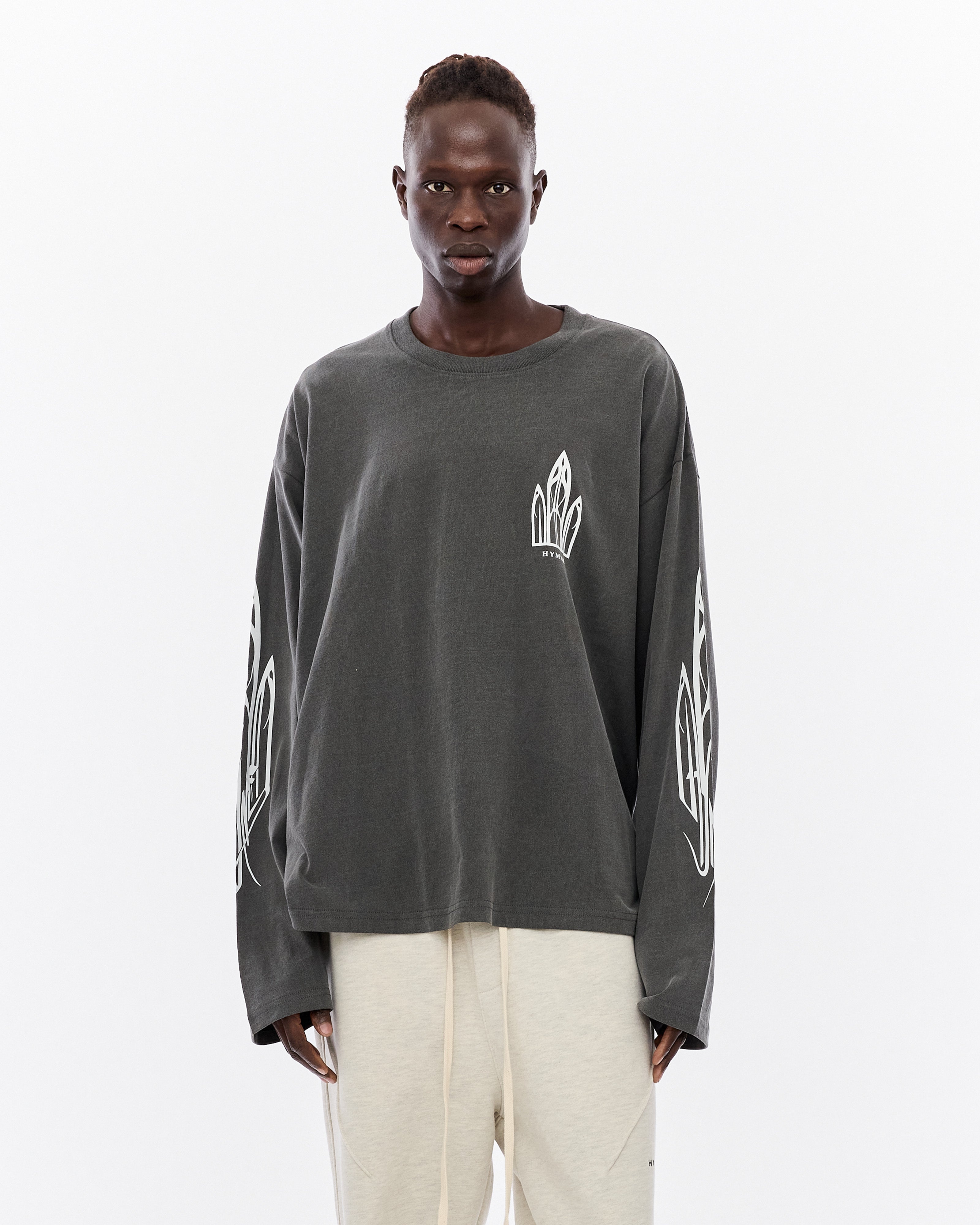 Cathedral T-Shirt, Faded Black