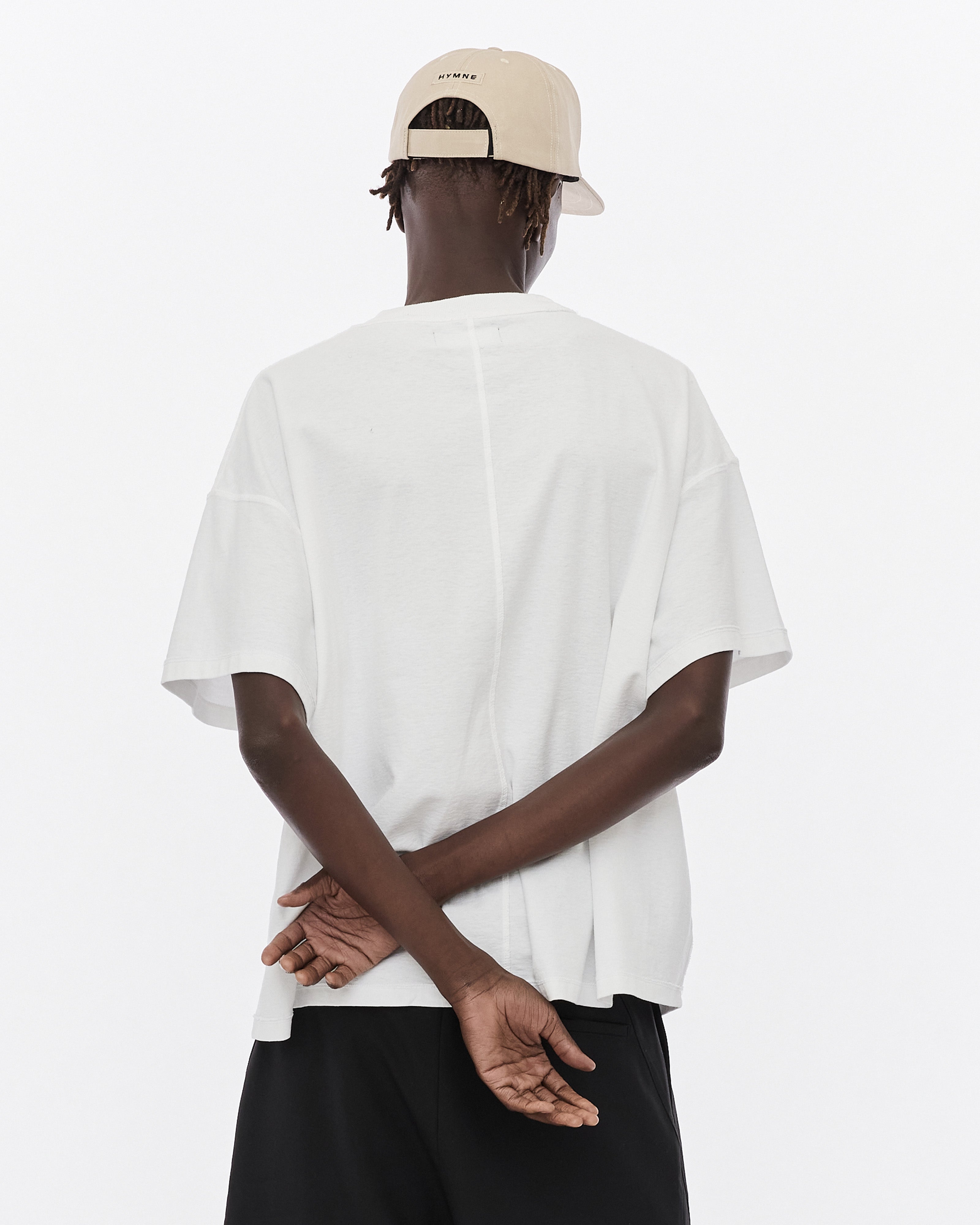 Note Logo Structured Cap, Taupe