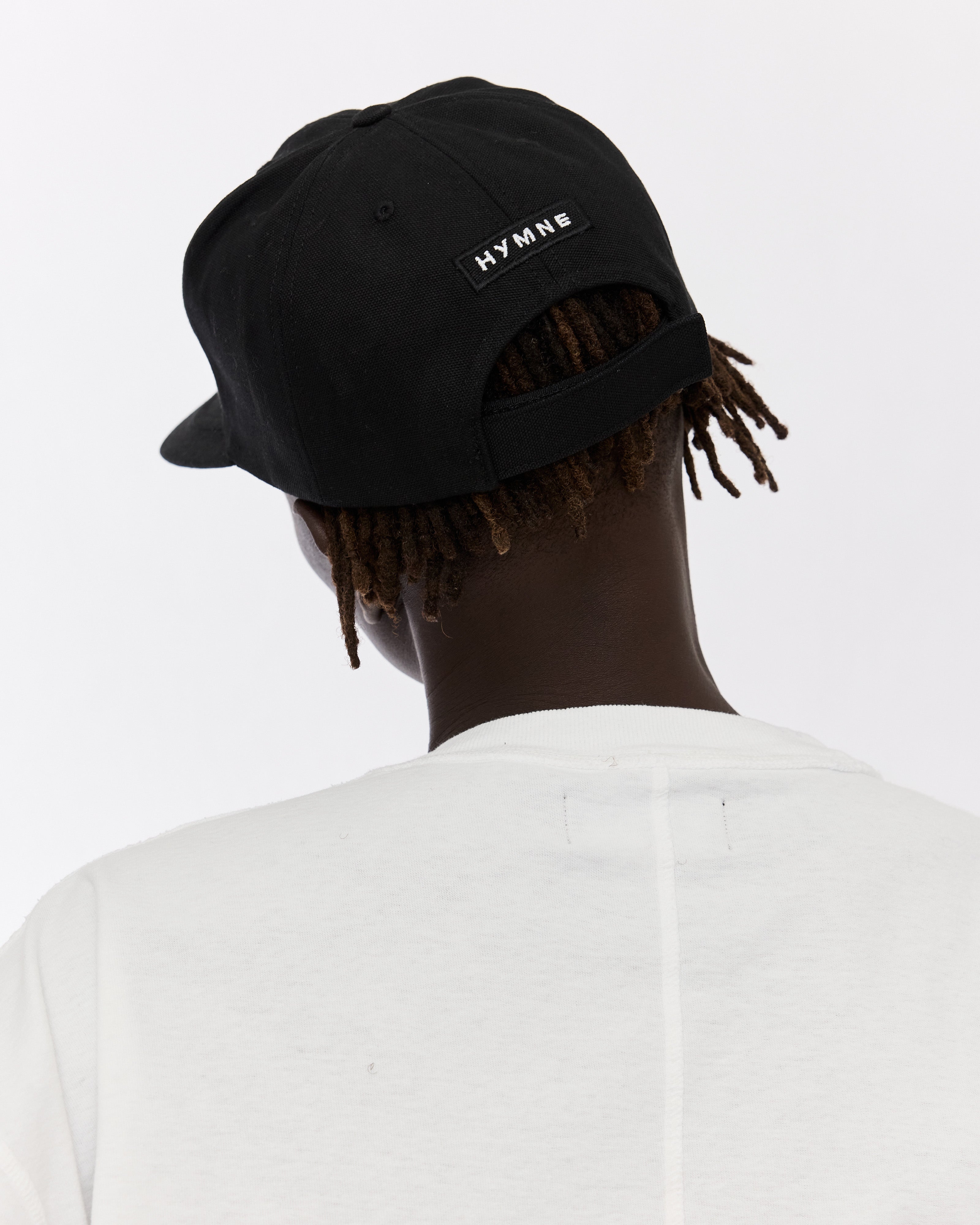 Note Logo Structured Cap, Black