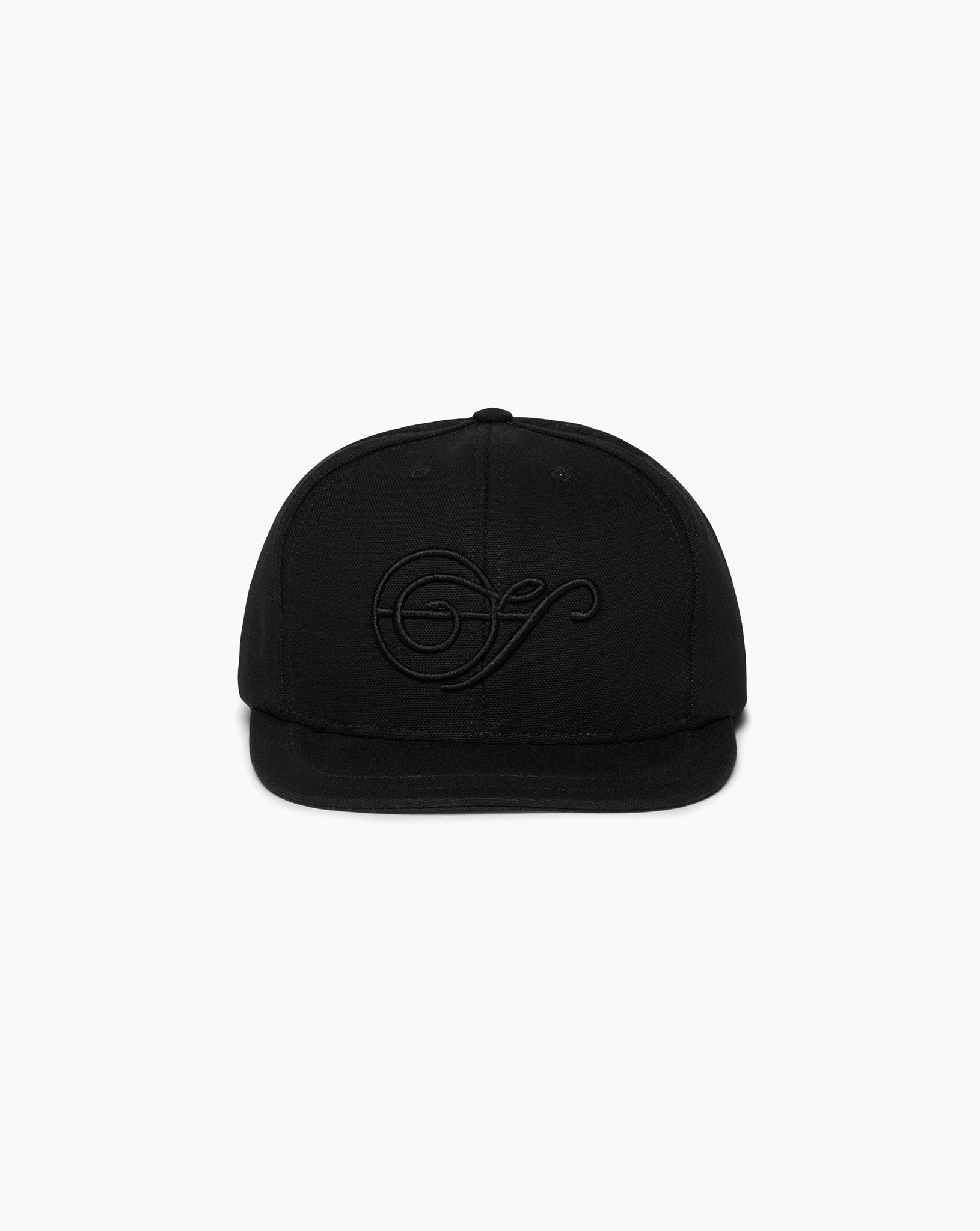 Note Logo Structured Cap, Black