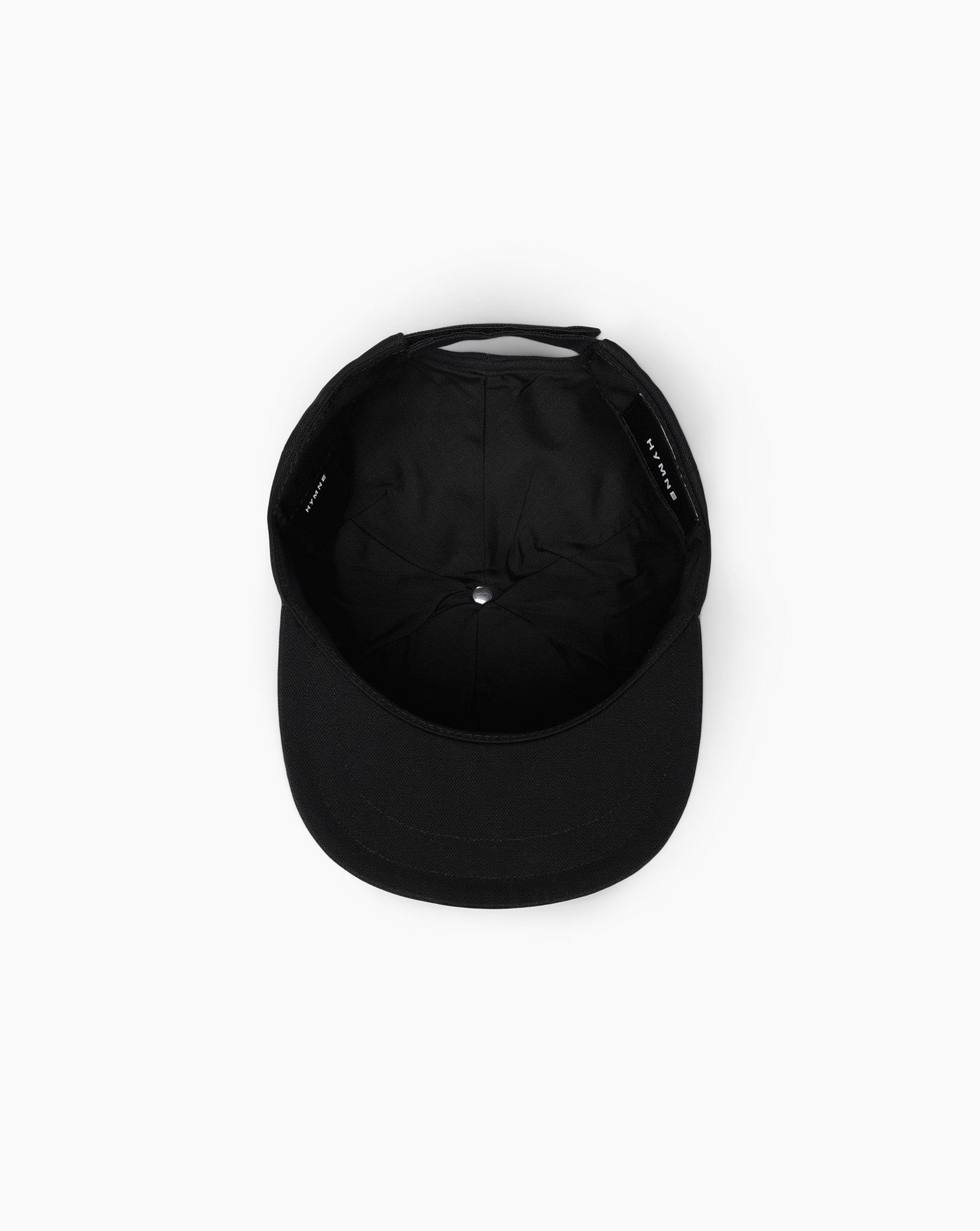 Note Logo Structured Cap, Black