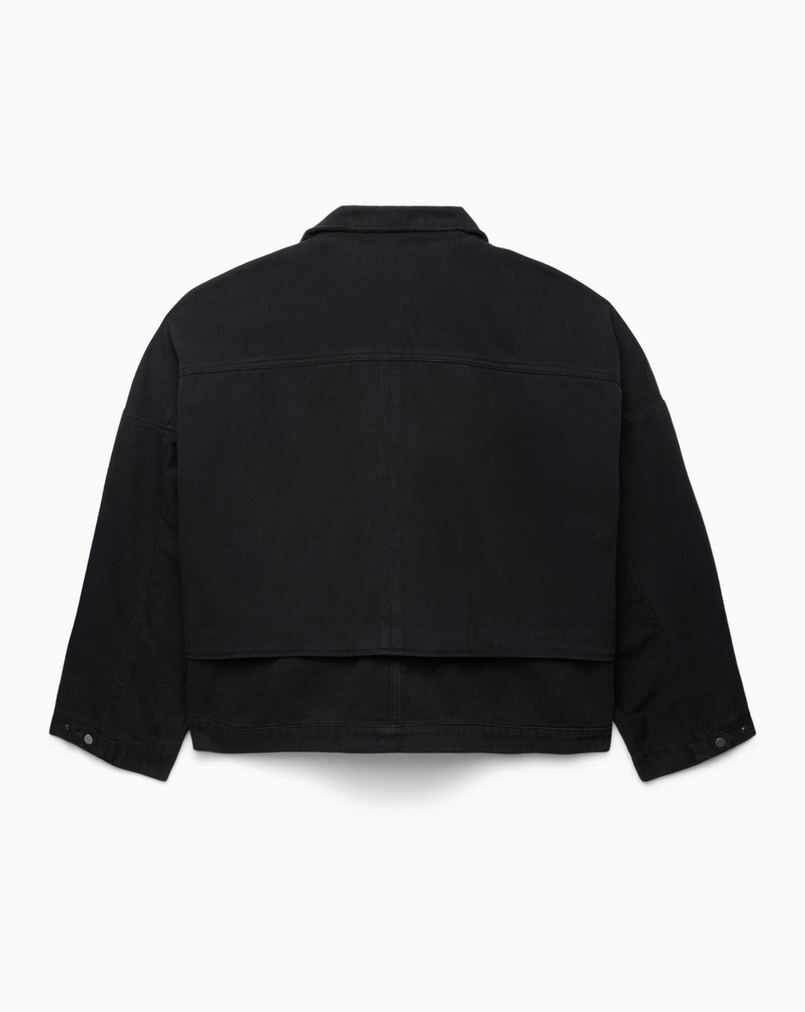 Oversized Short Coat, Black