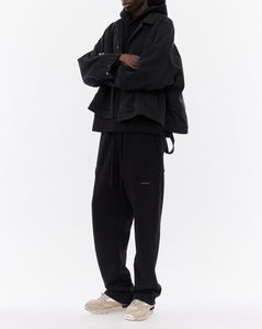 Oversized Short Coat, Black