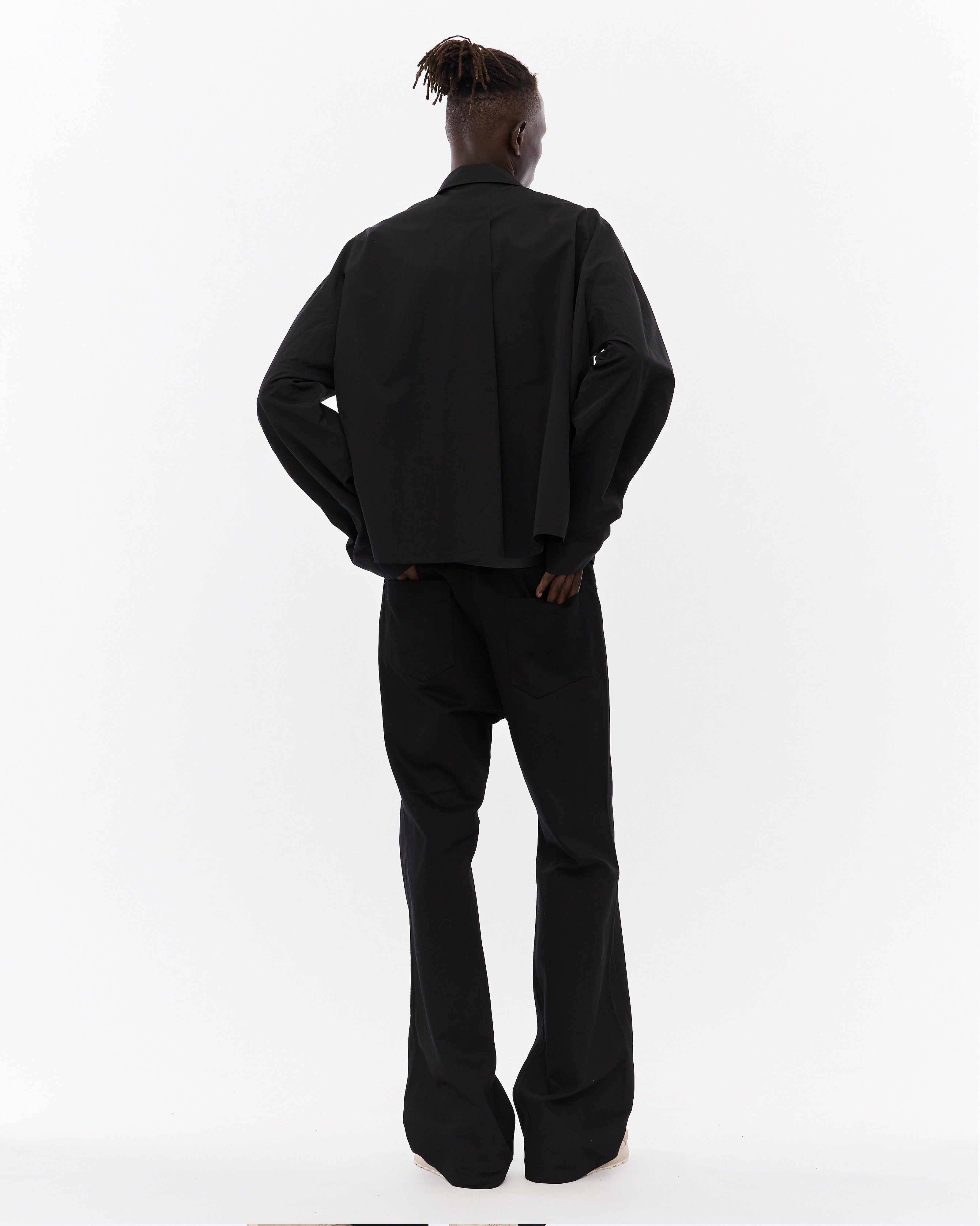 Relaxed Denim Pant, Black