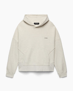 Heavyweight Paneled Sweatshirt, Light Heather Grey