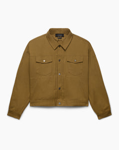 Carrier Denim Jacket, Moss